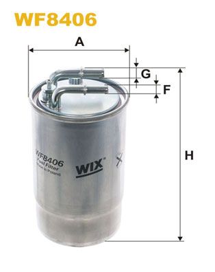 WIX FILTERS Kütusefilter WF8406
